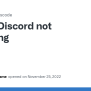 Discord Not Updating · Issue #1774 · ICrawl/discord-vscode · GitHub