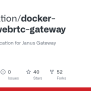 GitHub - Efacilitation/docker-janus-webrtc-gateway: Docker ...