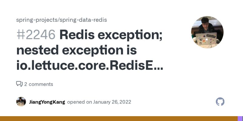 Springboot Redis Io Lettuce Core Redisexception Connection Is - Best Vintage Wallpapers in Desktop