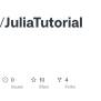 GitHub - JuliaX/JuliaTutorial: A Julia Tutorial