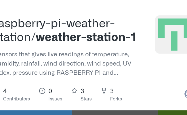 GitHub - Raspberry-pi-weather-station/weather-station-1: Sensors That Gives Live Readings Of ...