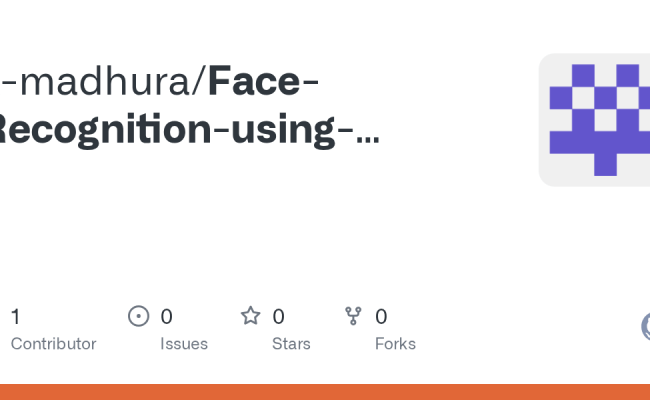 GitHub - K-madhura/Face-Recognition-using-Machine-Learning