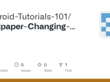 Github Android Tutorials 101 Wallpaper Changing Application Lab Program 4
