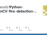 Github Makersg Python Opencv Fire Detection System