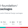 Packages · Material-foundation/flutter-packages · GitHub