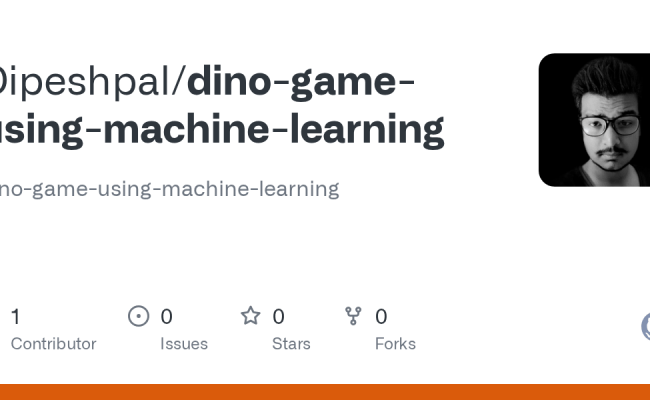 GitHub - Dipeshpal/dino-game-using-machine-learning: Dino-game-using ...