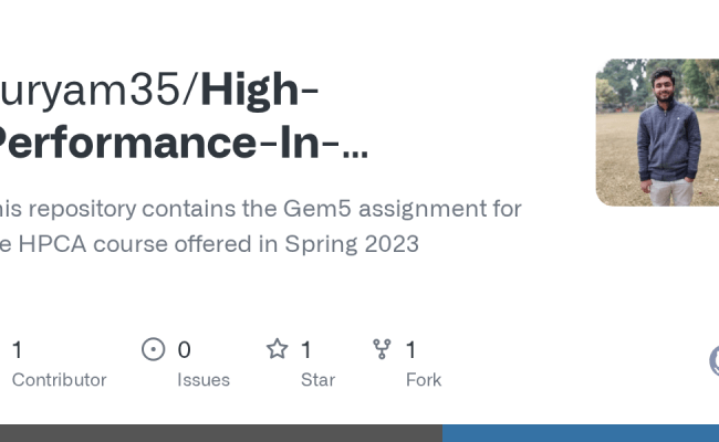 GitHub - Suryam35/High-Performance-In-Computer-Architecture-HPCA ...