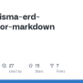 GitHub - W3cj/prisma-erd-generator-markdown