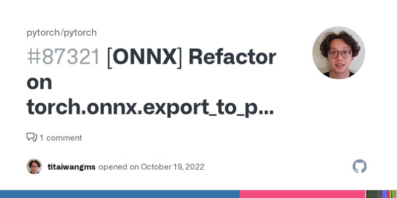 Extra Outputs When After Torch Onnx Export Issue 93157 Pytorch - Premium Minimal Picture Gallery - Desktop