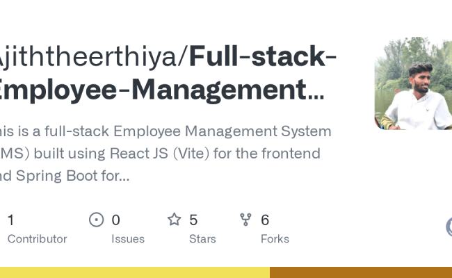 GitHub - Ajiththeerthiya/Full-stack-Employee-Management-System-using ...