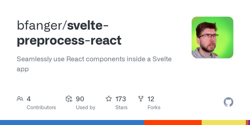Github Jpinho Svelte React Kit Use React Components Inside A Svelte App - Best Gradient Backgrounds in Ultra HD