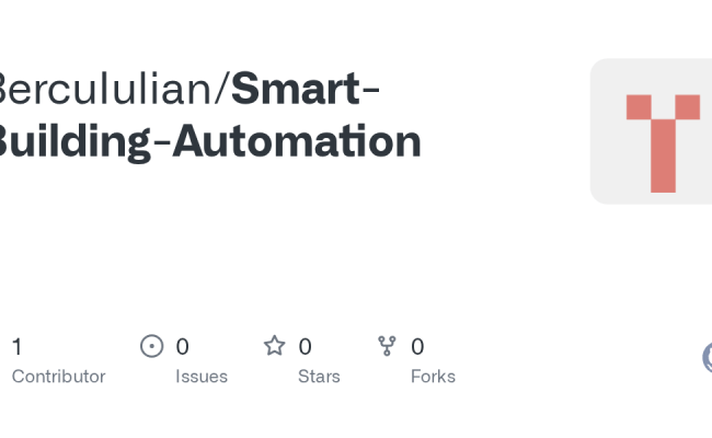 GitHub - BercuIulian/Smart-Building-Automation