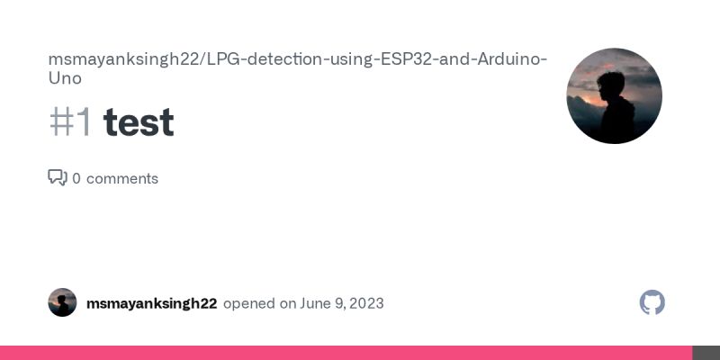 Test Issue 1 Msmayanksingh22 Lpg Detection Using Esp32 And Arduino - Space Texture Collection - Mobile Quality