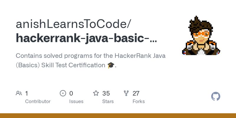 Github Ankitpathak62 Hacker Rank Java Solution Hacker Rank Java Solution - Download Professional Colorful Illustration | Retina