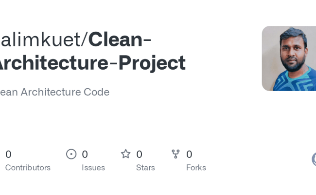 GitHub - Aalimkuet/Clean-Architecture-Project: Clean Architecture Code