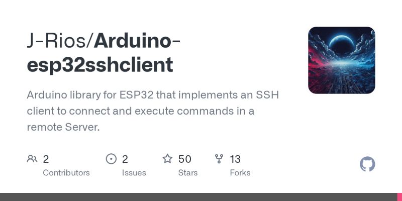 Github J Rios Arduino Esp32sshclient Arduino Library For Esp32 That - Beautiful Light Art - Ultra HD