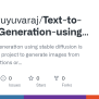 GitHub - Pandluruyuvaraj/Text-to-Image-Generation-using-stable ...