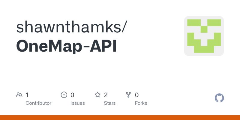 Github Sla Onemap Onemap Leaflet An Open Source Project Based Around Leaflet Js Alpha Ver 0 - Ultra HD Dark Patterns for Desktop
