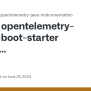 Opentelemetry-spring-boot-starter Throws ClassNotFoundException: Io ...