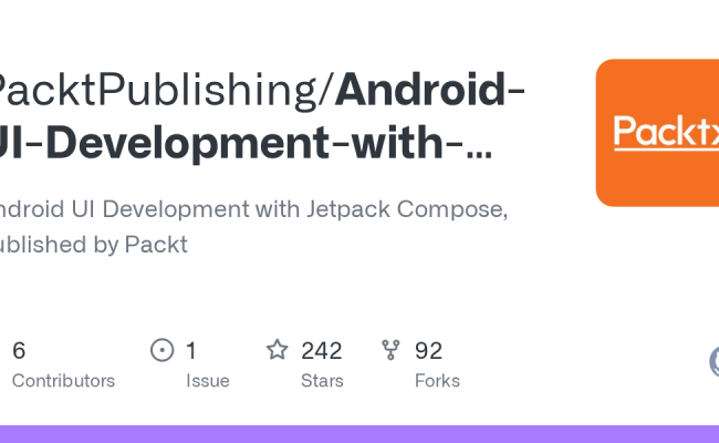 Android-UI-Development-with-Jetpack-Compose/ At Main · PacktPublishing ...