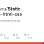 GitHub - Ozguryavru/Static-website-html-css: Simple Web Site With Html ...