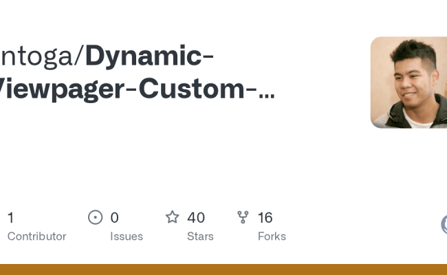 GitHub - Jintoga/Dynamic-Viewpager-Custom-TabLayout
