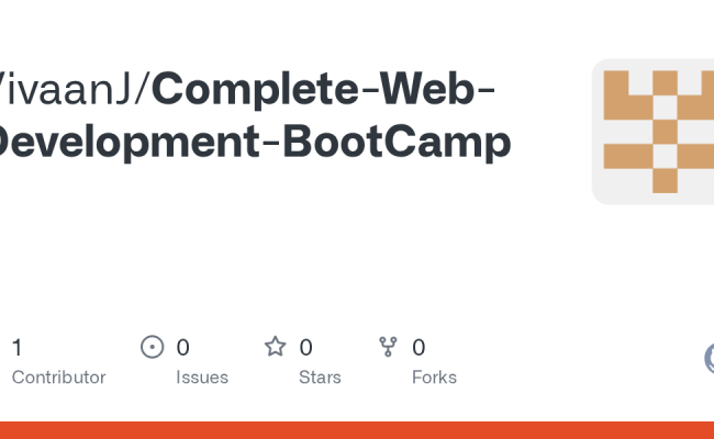 GitHub - VivaanJ/Complete-Web-Development-BootCamp