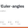 GitHub - Bgloh/Euler-angles: Euler Angle Calculation