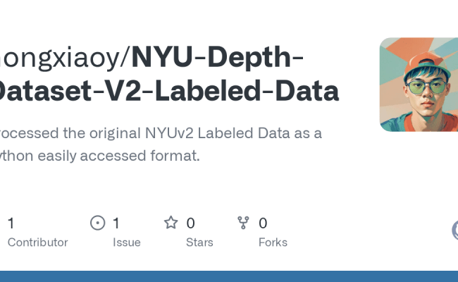 GitHub - Hongxiaoy/NYU-Depth-Dataset-V2-Labeled-Data: Processed The ...