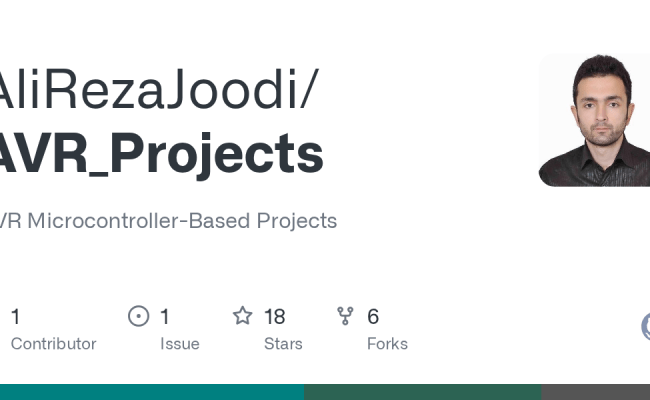 GitHub - AliRezaJoodi/AVR_Projects: AVR Microcontroller Projects