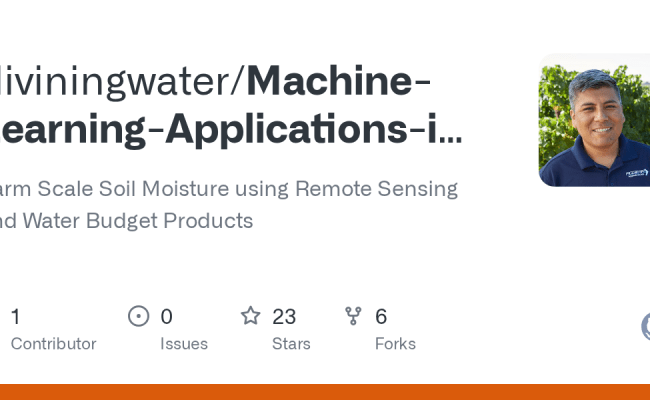 GitHub - Diviningwater/Machine-Learning-Applications-in-Remote-Sensing ...