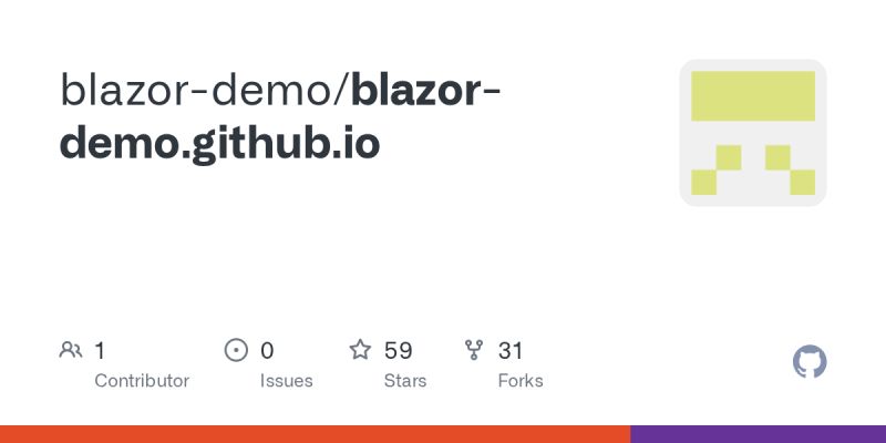 Blazor Demo Github - Full HD Gradient Images for Desktop