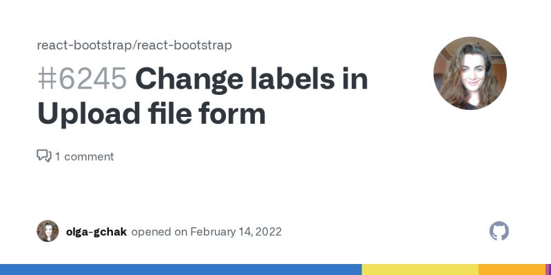 Form File Multiple File Upload Issue 5107 React Bootstrap React Bootstrap Github - Premium Light Design Gallery - High Resolution