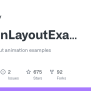 GitHub - Mtcn/MotionLayoutExamples: :cool: Motion Layout Animation Examples