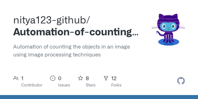 Github N2xa Counting Objects Using Image Processing Techniques - Best Ocean Wallpapers in Ultra HD