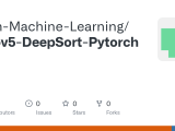 Github Sum Machine Learning Yolov5 Deepsort Pytorch