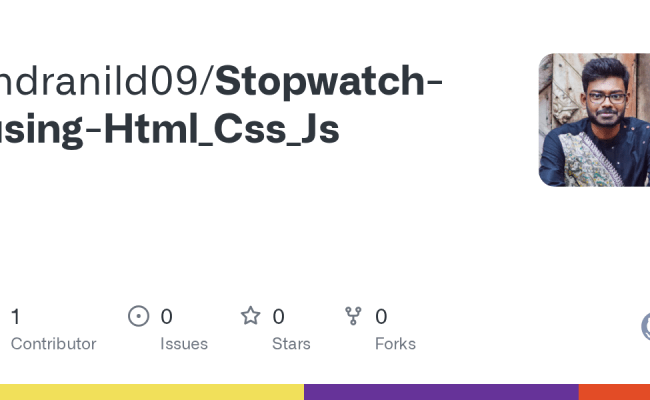 GitHub - Indranild09/Stopwatch-using-Html_Css_Js