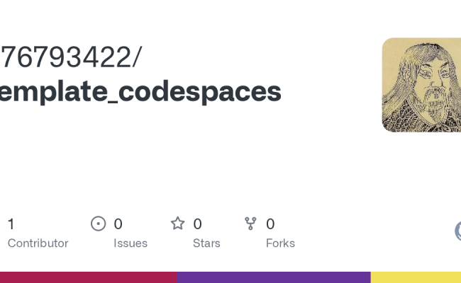 GitHub - 276793422/template_codespaces