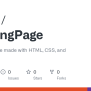 GitHub - CodeGuias/LandingPage: A Landing Page Made With HTML, CSS, And ...