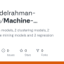 GitHub - Eng-Abdelrahman-Mostafa/Machine-Learning-Algorithms: 2 ...