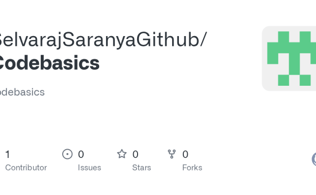 GitHub - SelvarajSaranyaGithub/Codebasics: Codebasics