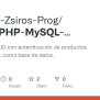 GitHub - Damian-Zsiros-Prog/CRUD-PHP-MySQL-Products: Este Es Un CRUD ...