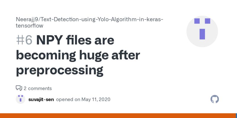 Npy Files Are Becoming Huge After Preprocessing Issue 6 Neerajj9 Text Detection Using Yolo - Premium Vintage Pattern - High Resolution
