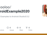 Github Poolooloo Androidexample2020 Android Examples To Android