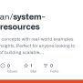 GitHub - Imshawan/system-design-resources: System Design Concepts With ...