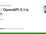 Openapi 3 1 Is Out Issue 552 Microsoft Openapi Net Github