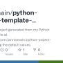 GitHub - Jannismain/python-project-template-example