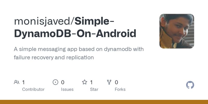 Github Monisjaved Simple Dynamodb On Android A Simple Messaging App Based On Dynamodb With - Perfect Retina Nature Patterns | Free Download