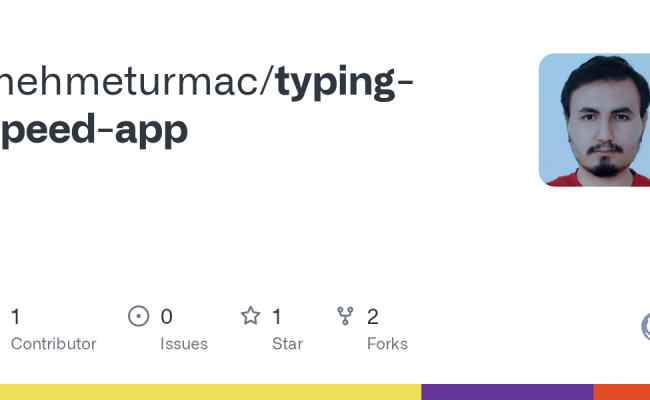 GitHub - Mehmeturmac/typing-speed-app