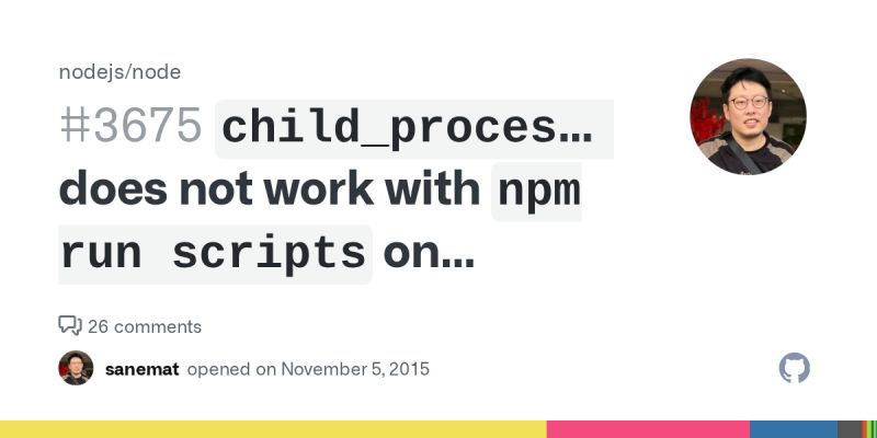 Child Process Spawn Sh Not Killable Issue 2098 Nodejs Node Github - Best Colorful Pictures in HD